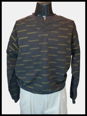 Lightweight Men's Black Yellow Stripes